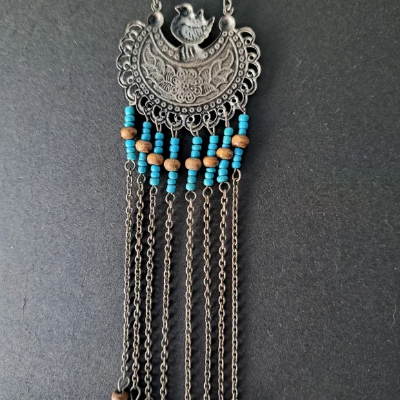 Vintage Bohemian Style Necklace - Picture 4 of 9